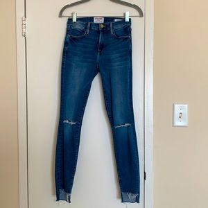 FRAME Denim London-Los Angeles High Rise Skinny Jeans Size 25